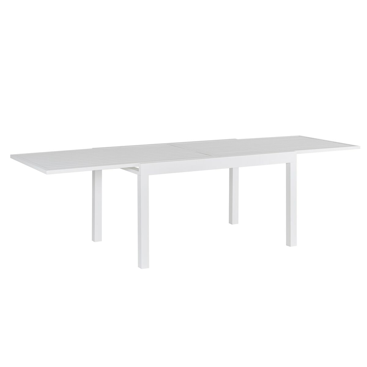 Dining Table Thais White Aluminium 135 x 90 x 74 cm